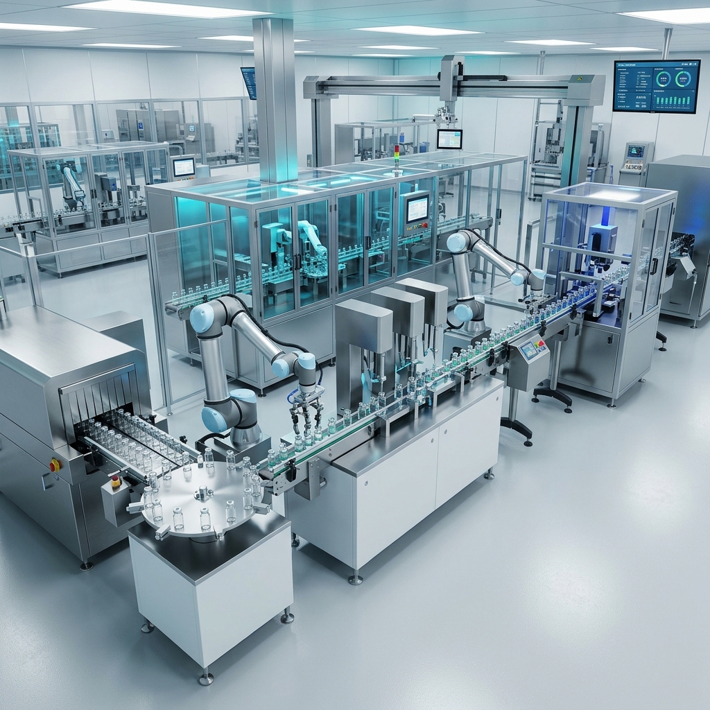 Automated pharmaceutical laboratory